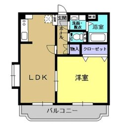 カーサ　ナカハラの物件間取画像